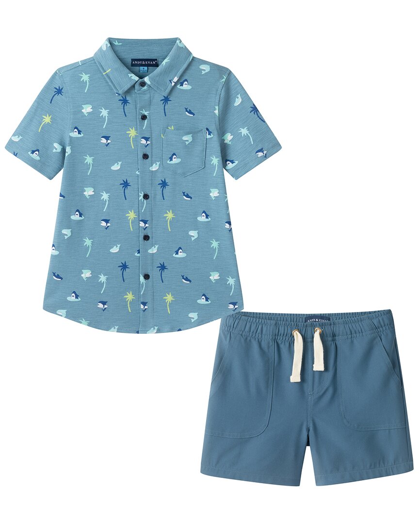 Andy & Evan 2Pc Top & Pant Set