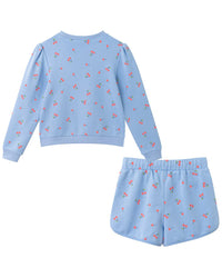 Andy & Evan 2Pc Printed Top & Short Set