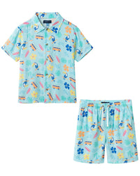 Andy & Evan 2Pc Matching Top & Pant Set
