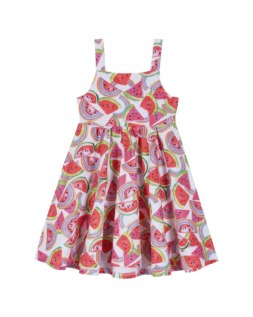 Andy & Evan All-Over Print Jersey Dress