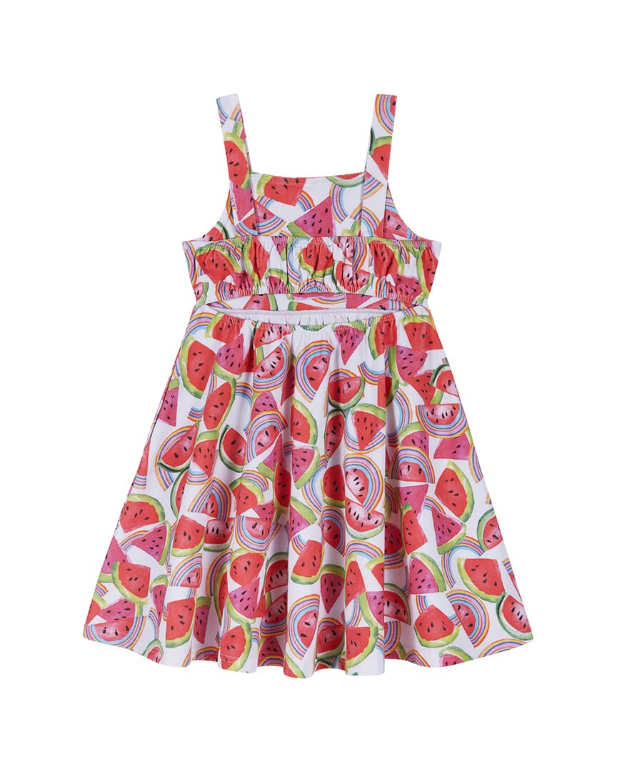 Andy & Evan All-Over Print Jersey Dress
