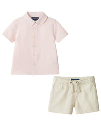 Andy & Evan 2Pc Top & Short Set