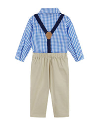 Andy & Evan 3Pc Vest, Suspender, & Pant Set