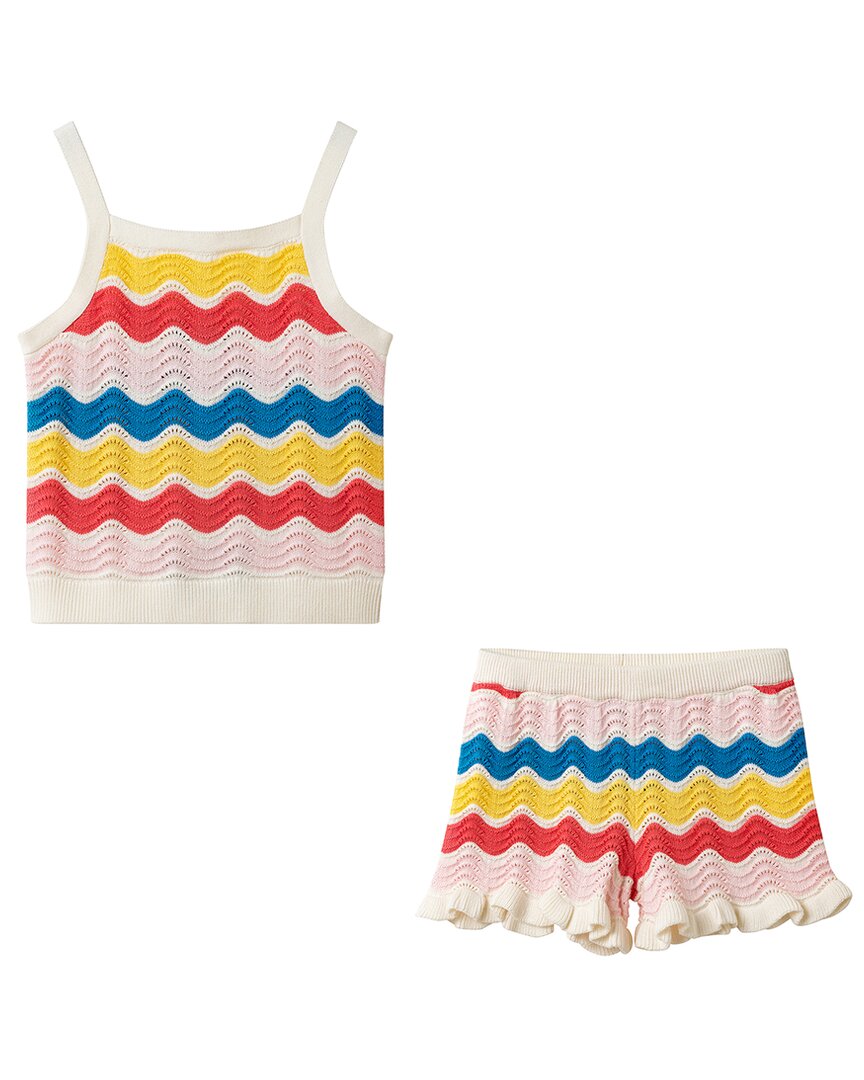 Andy & Evan 2Pc Top & Short Set