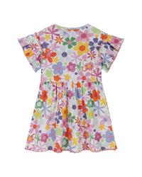 Andy & Evan Printed Rib Dress