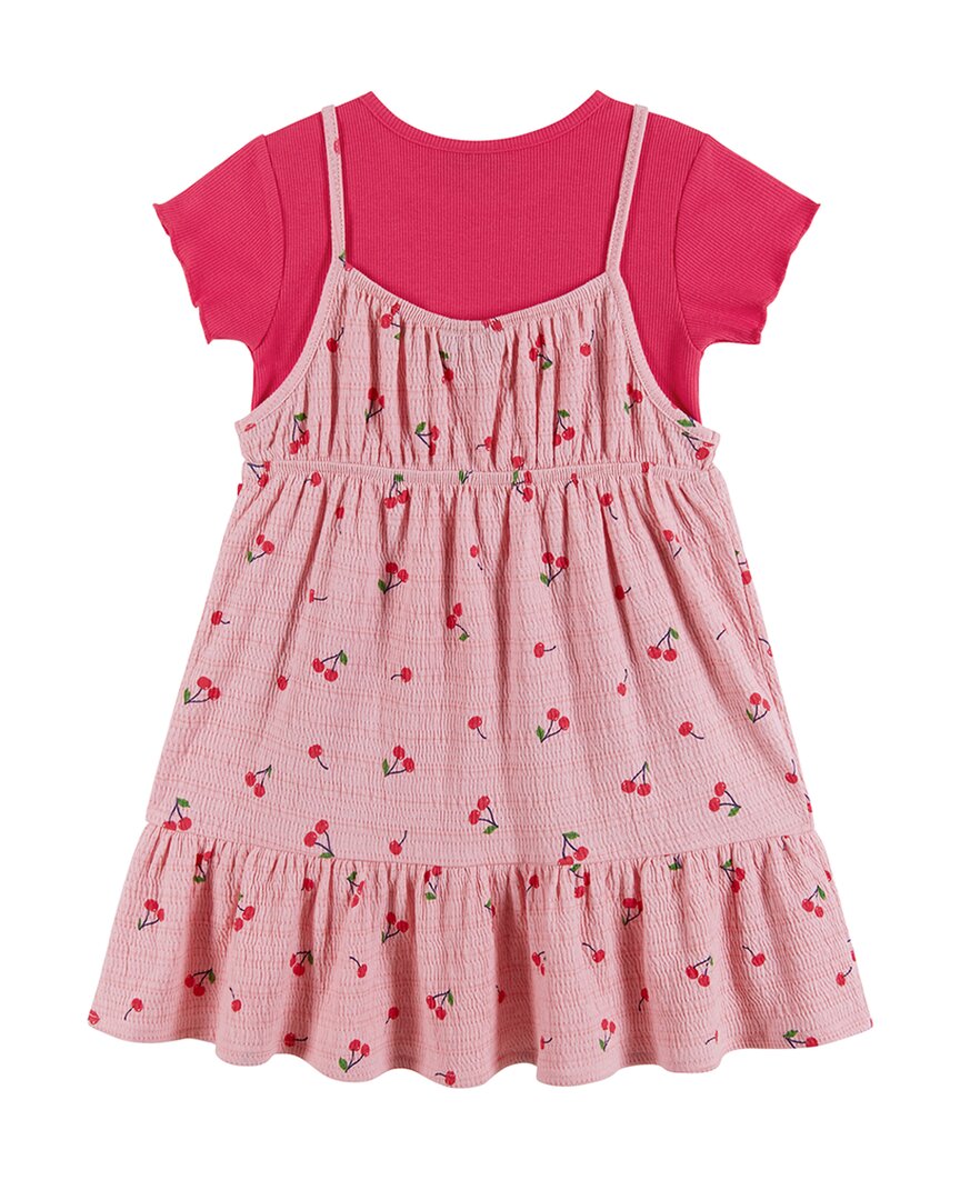 Andy & Evan Ribbed T-Shirt And Dress Set