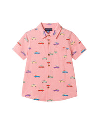 Andy & Evan Printed Knit Shirt
