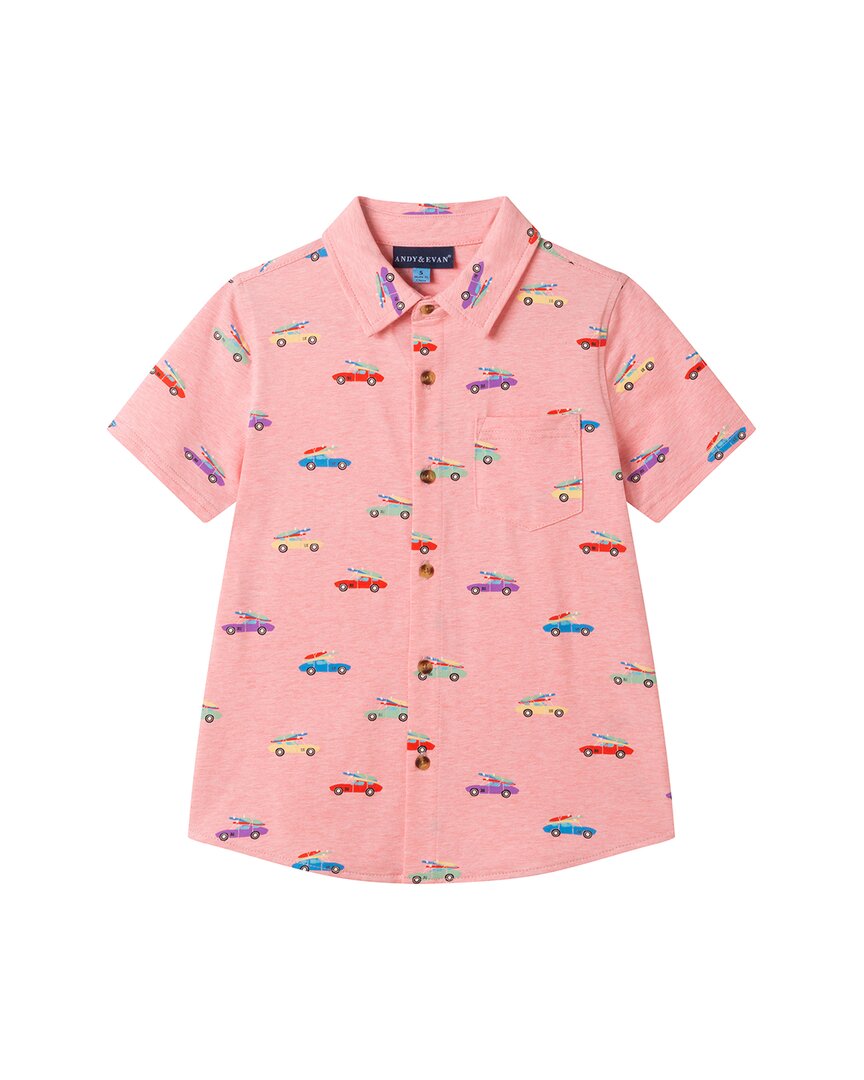 Andy & Evan Printed Knit Shirt