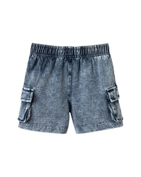 Andy & Evan Knit Denim Short