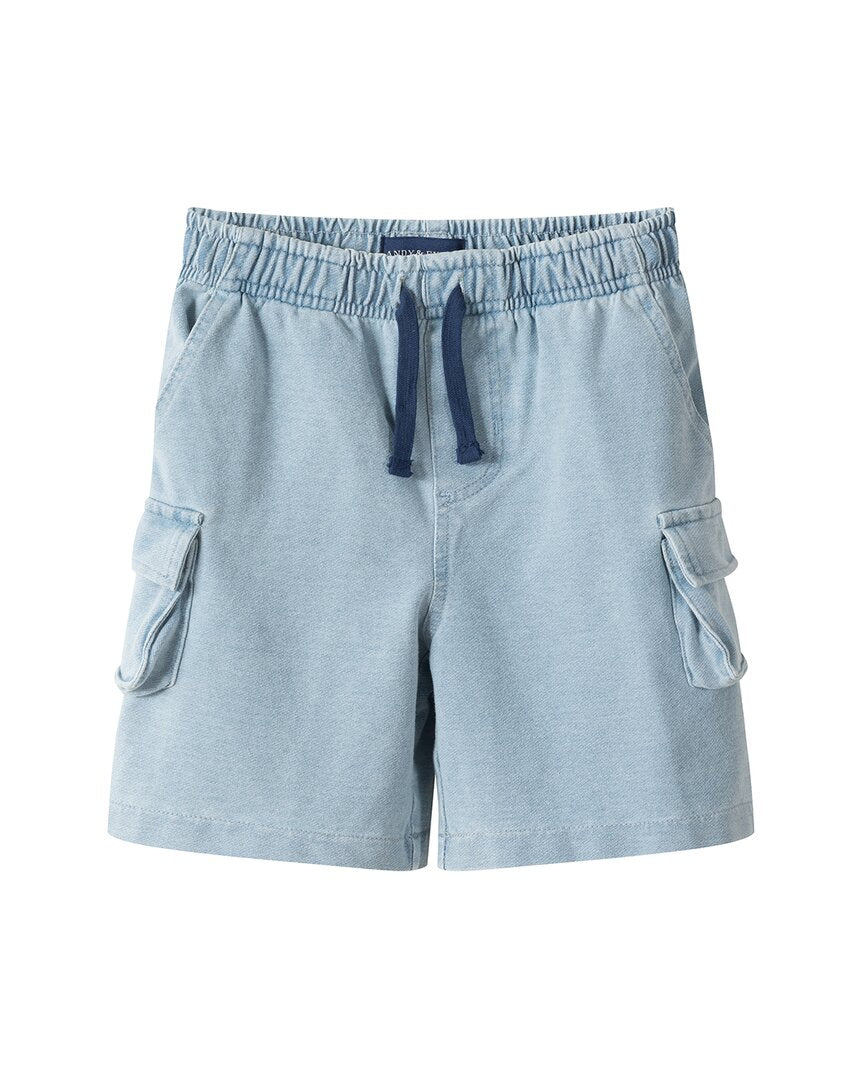 Andy & Evan Knit Denim Short