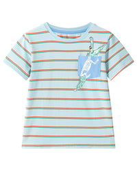 Andy & Evan Stripe Pocket T-Shirt