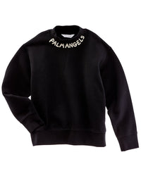 Palm Angels Seasonal Logo Regular Crewneck Sweatshirt