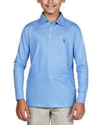 Tailorbyrd Stripes Performance Polo Shirt