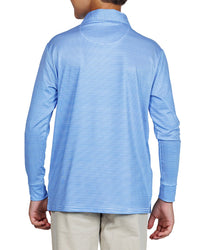 Tailorbyrd Stripes Performance Polo Shirt