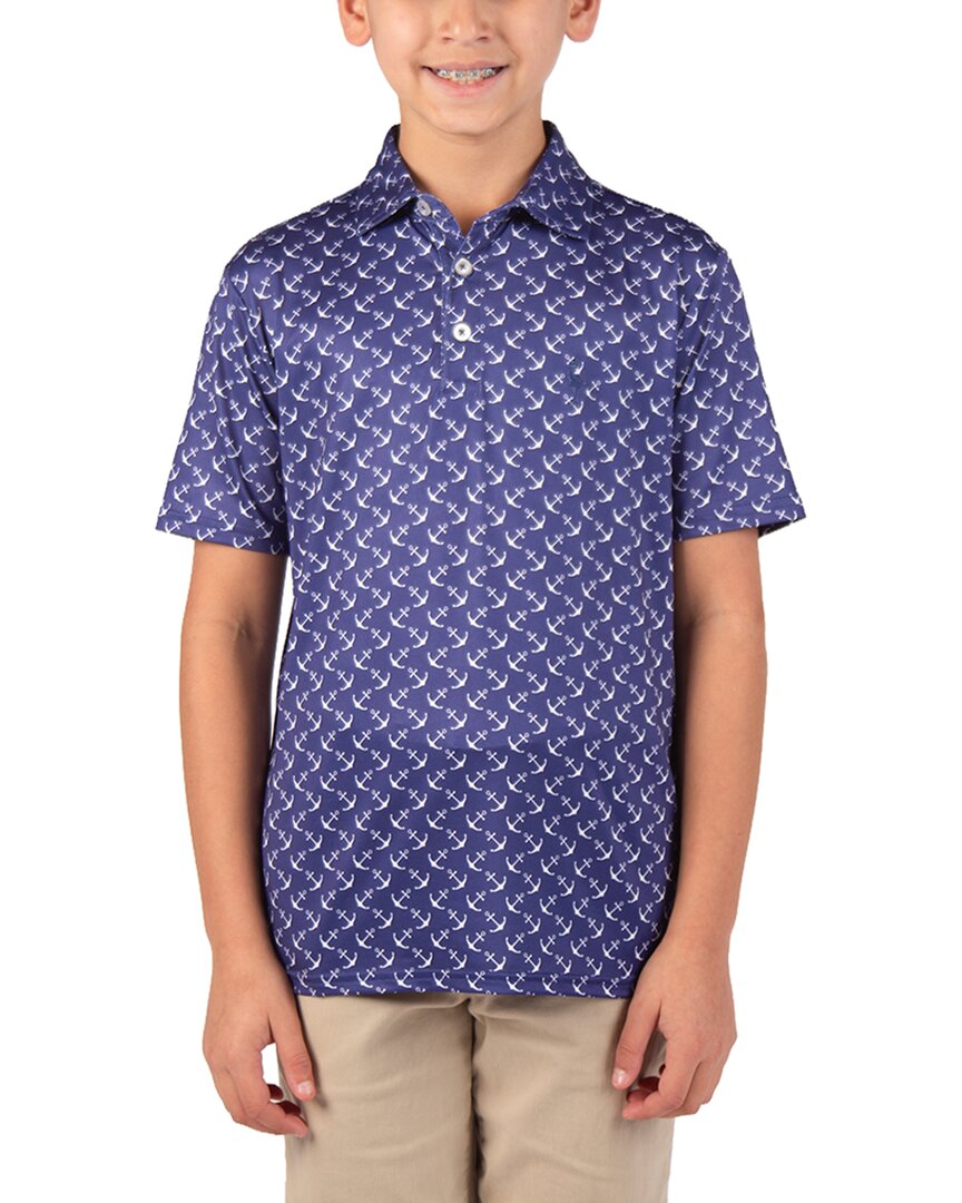 Tailorbyrd Sailing Anchors Performance Polo Shirt