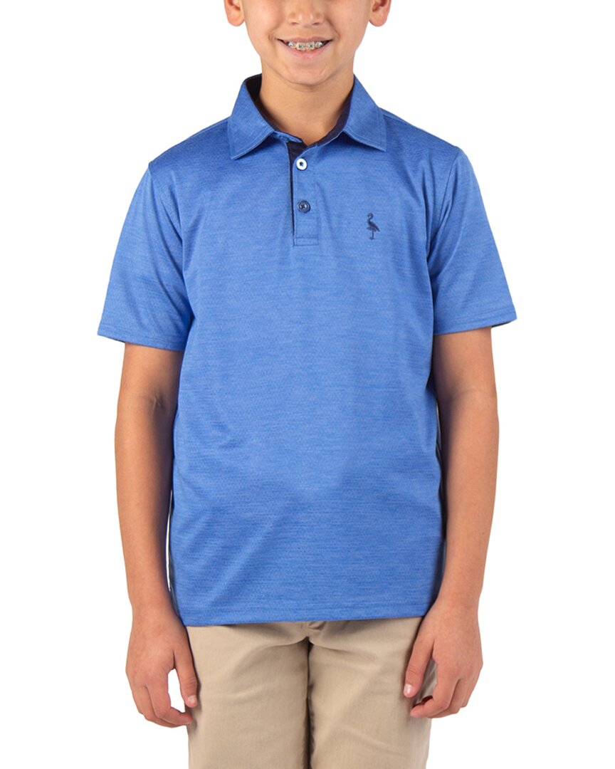 Tailorbyrd Melange Mesh Performance Polo Shirt