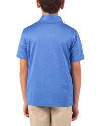 Tailorbyrd Melange Mesh Performance Polo Shirt