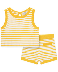 Habitual Habitual Novelty Knit Short Set