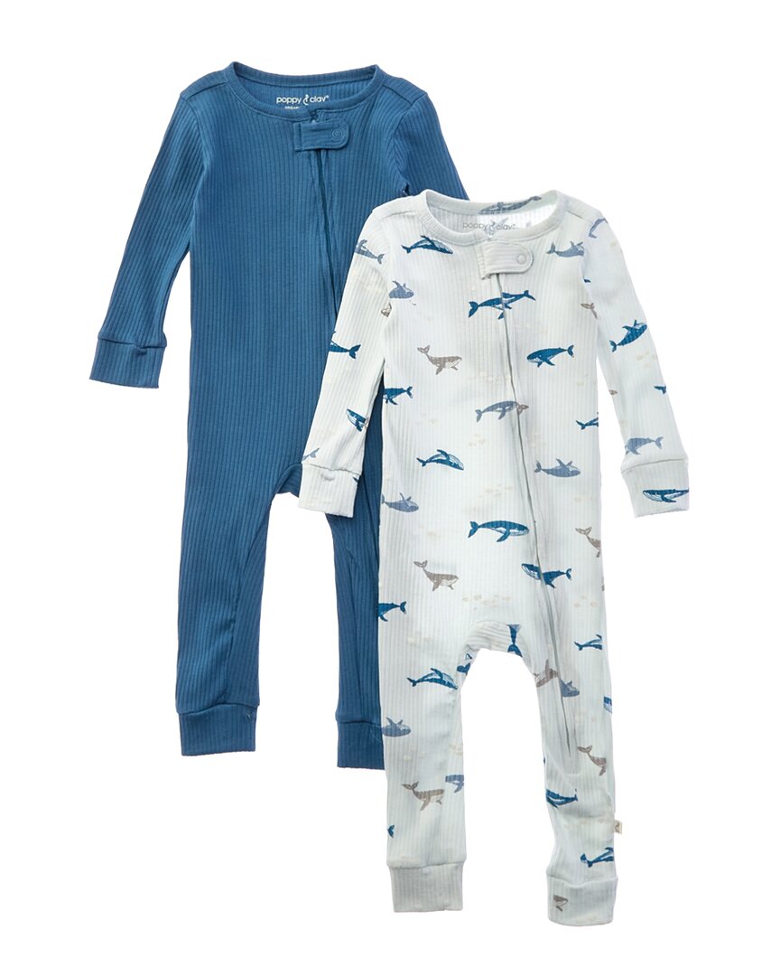 Poppy & Clay 2Pk Harmony Rib Blanket Sleeper