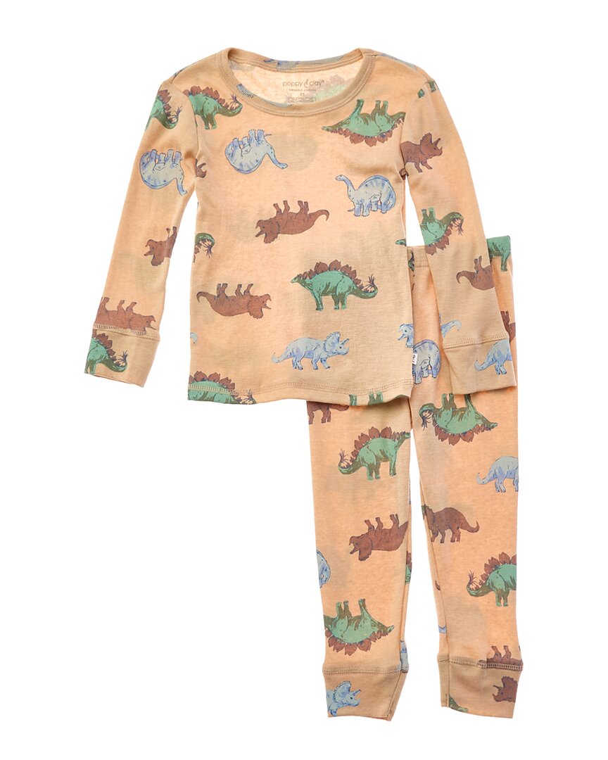 Poppy & Clay 2Pc Be Free Snug Fit Pajama Set