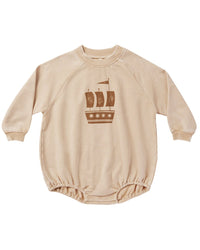 Rylee + Cru Collective Crewneck Romper
