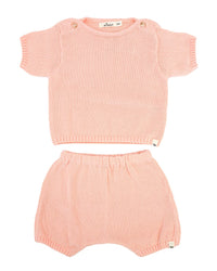 Oh Baby! 2Pccountry Club Knitted Short Set