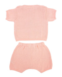 Oh Baby! 2Pccountry Club Knitted Short Set