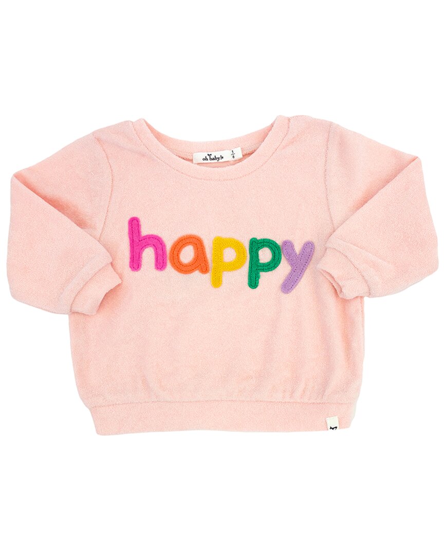Oh Baby! Rainbow 'Happy' Terry Appl Brooklyn Boxy