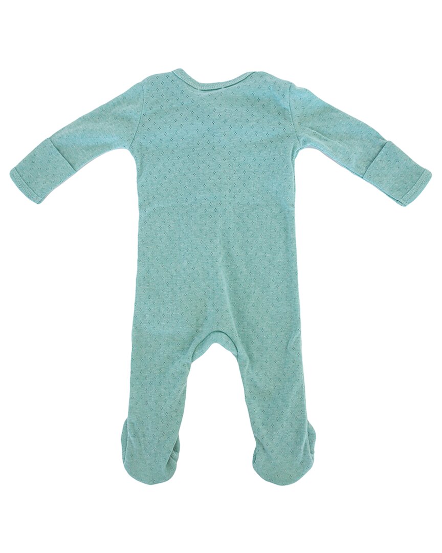 Oh Baby! Pointelle Zipper Footie