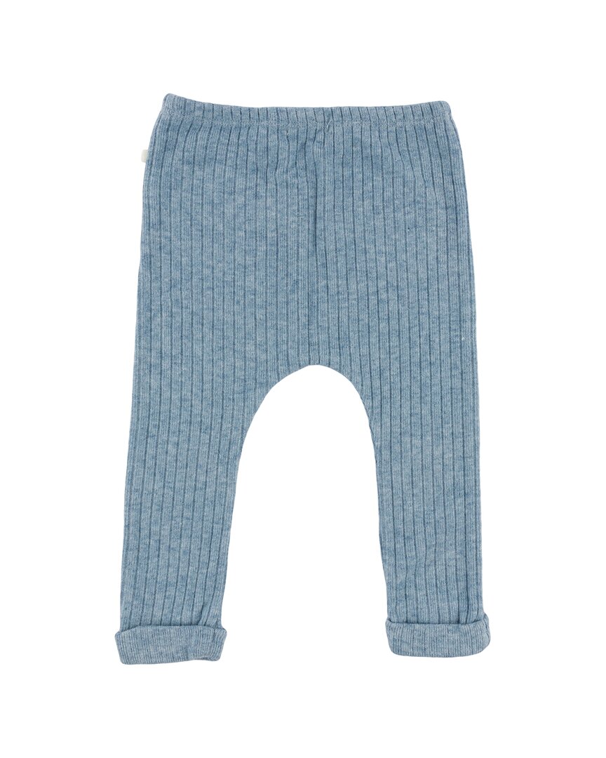 Oh Baby! Wide Rib Fuzzy Sweater Knit Patch Pant