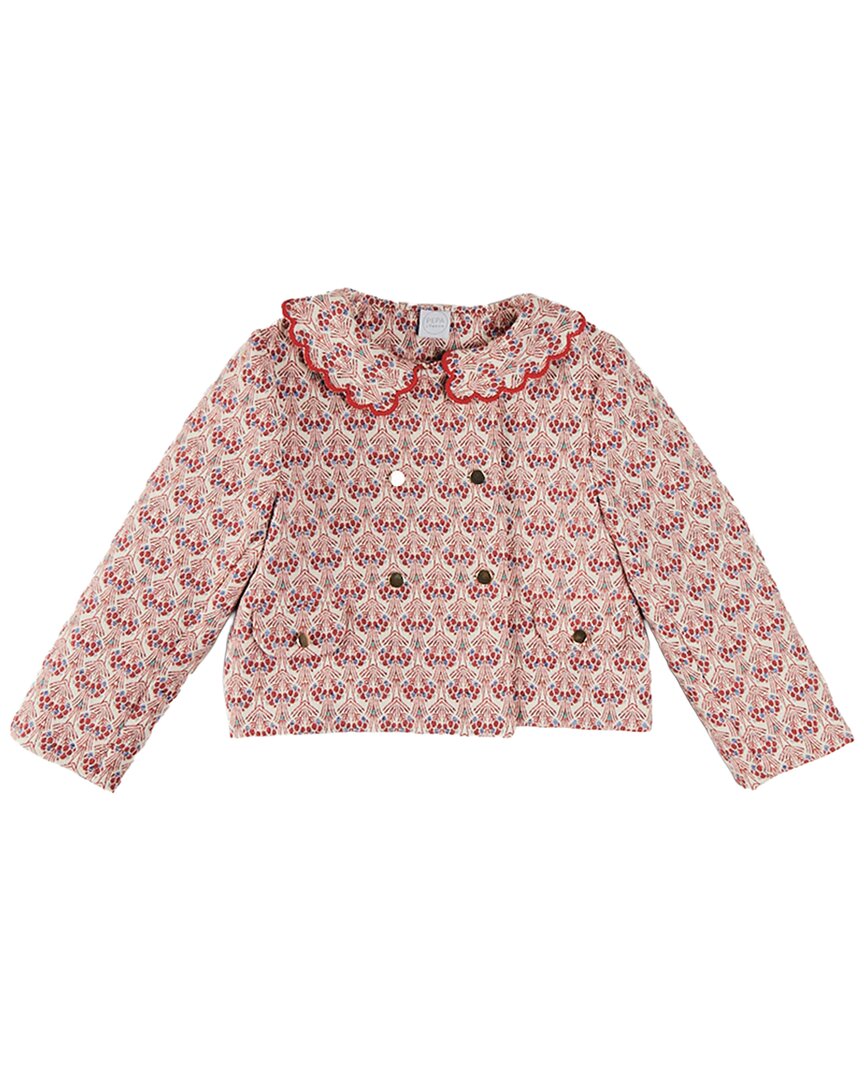 Pepa London Iris Jacquard Statement Collar Jacket