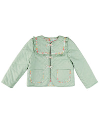 Pepa London Clementine Floral Quilted Reversible Jacket