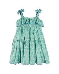Pepa London Adelaide Floral Tiered Tie Strap Dress