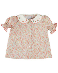Pepa London Mabel Floral Embroidered Top