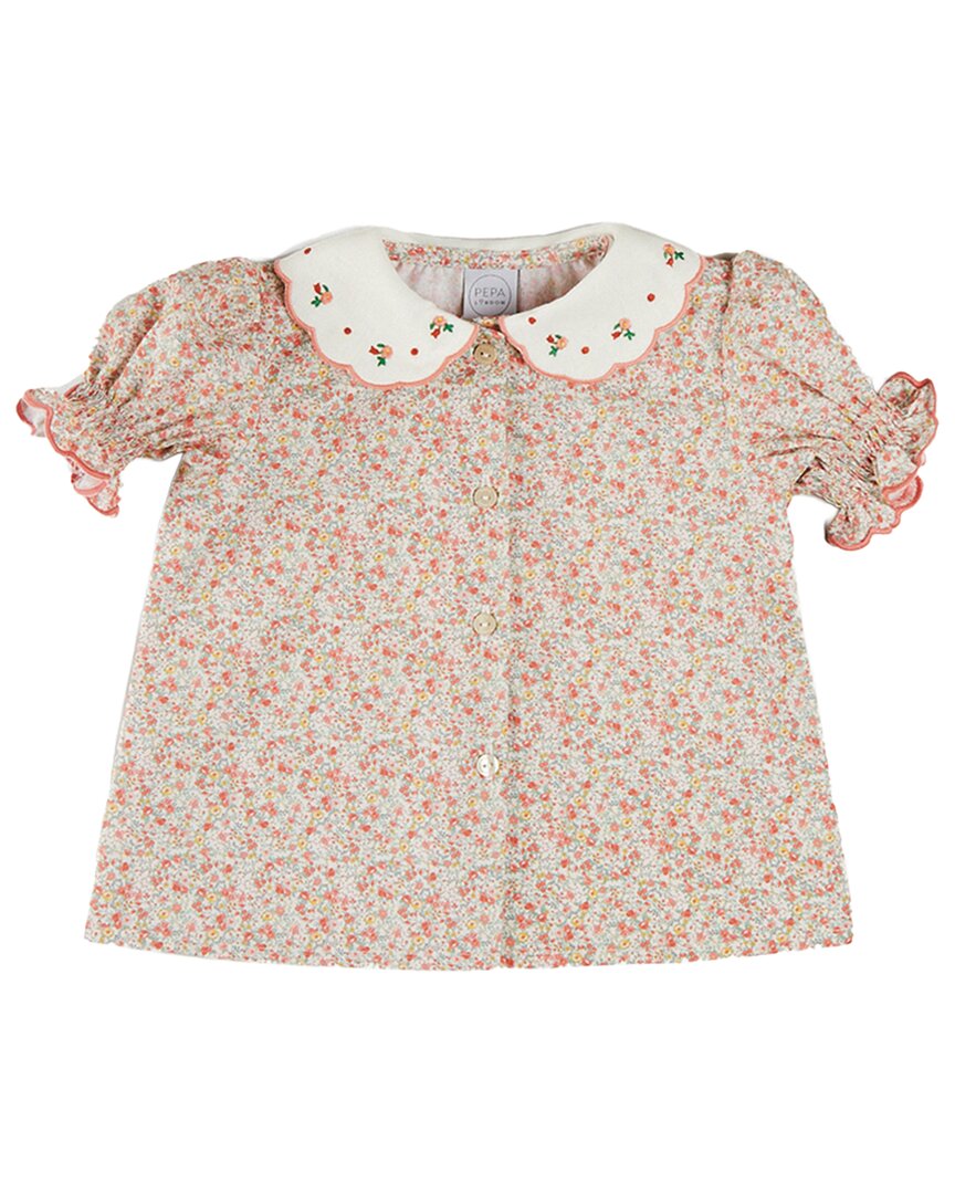 Pepa London Mabel Floral Embroidered Top