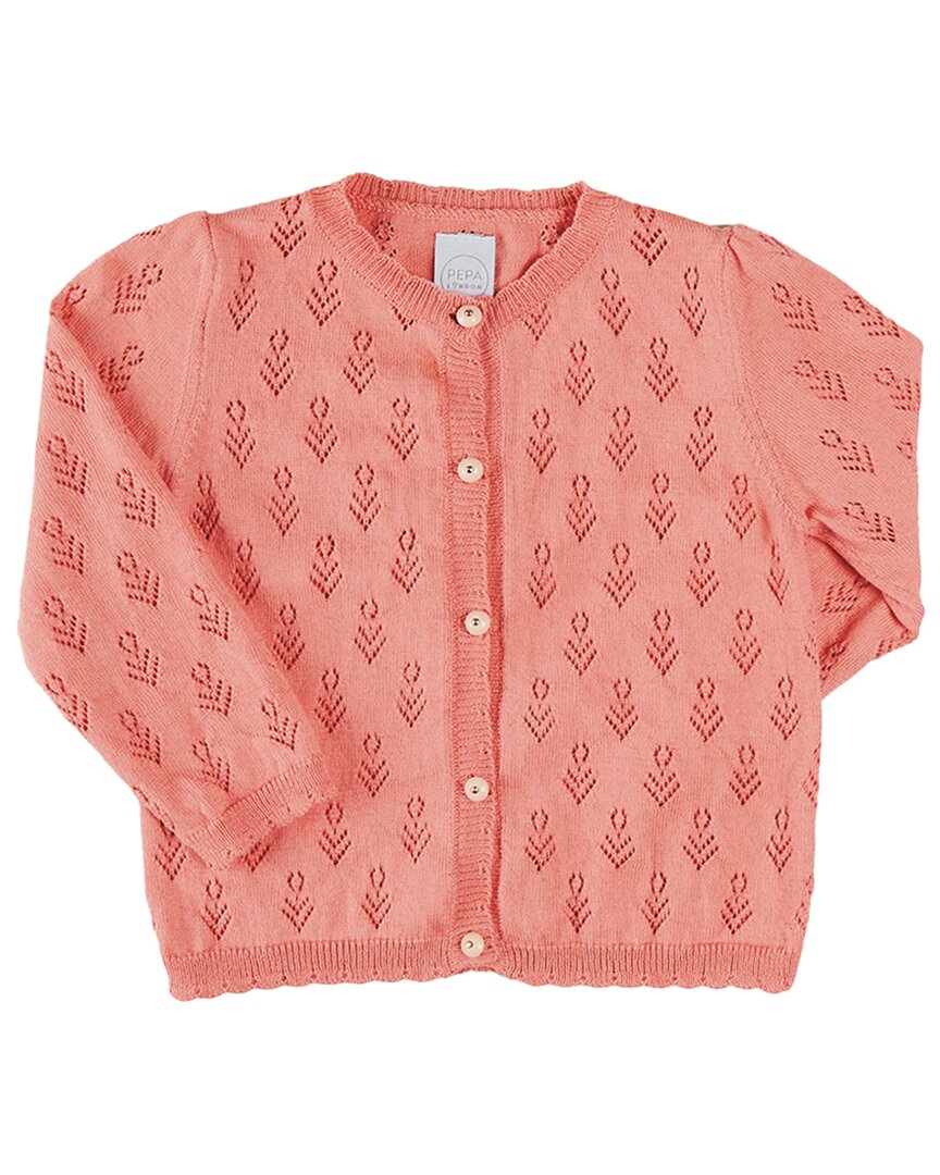 Pepa London Floral Openwork Cardigan
