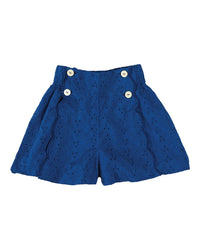Pepa London Broderie Anglais Button Detail Short