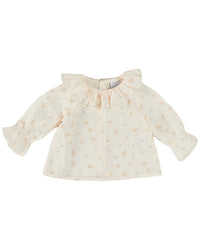 Pepa London Esme Floral Ruffle Collar Blo9use