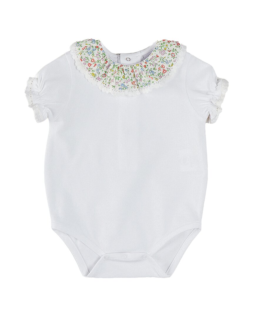 Pepa London Cordelia Embroidered Double Collar Bodysuit