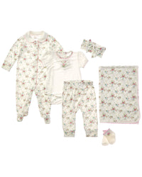 Shabby Chic Shabby Chic 7Pc Footie Set