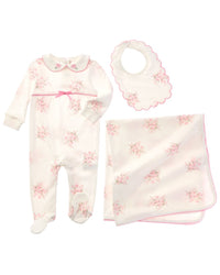 Shabby Chic Shabby Chic 3Pc Footie Set