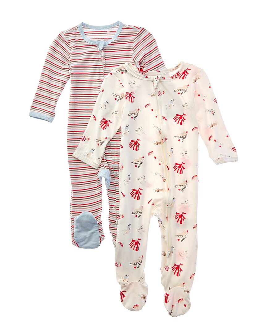 Shabby Chic Shabby Chic Set Of 2 Footie Pajamas