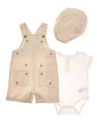 Shabby Chic Shabby Chic 3Pc Shortalls Set