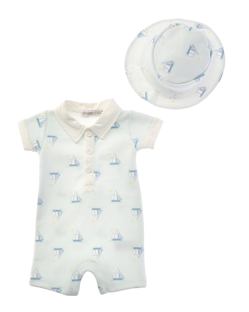 Shabby Chic Shabby Chic 2Pc Shortalls Set