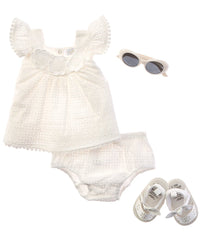 Rachel Zoe 4Pc Top& Short Set