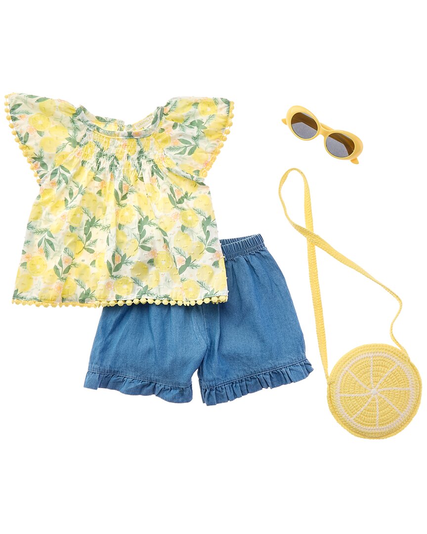 Rachel Zoe 4Pc Top& Short Set