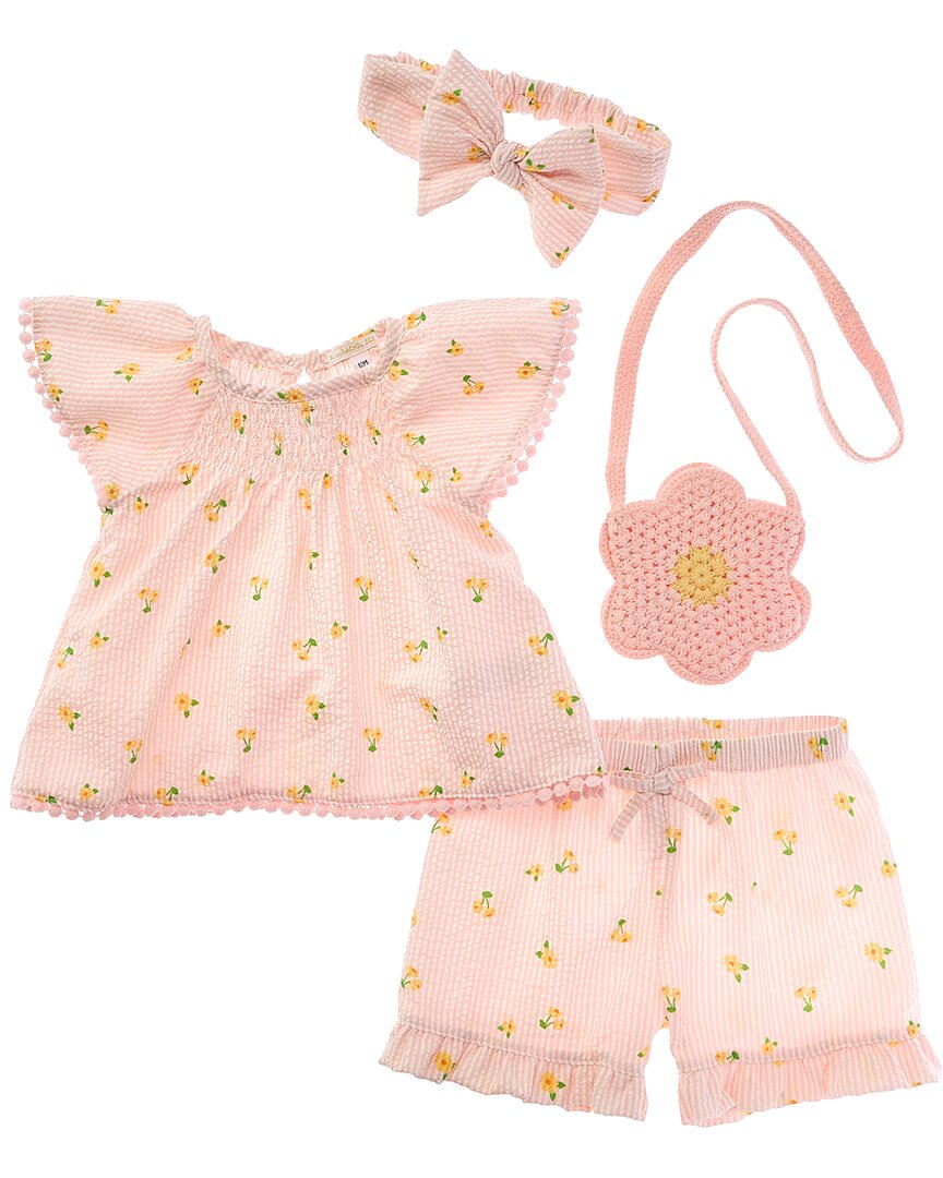 Rachel Zoe 4Pc Short Set