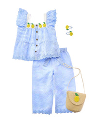 Rachel Zoe 4Pc Top & Pant Set