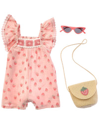 Rachel Zoe 3Pc Romper Set