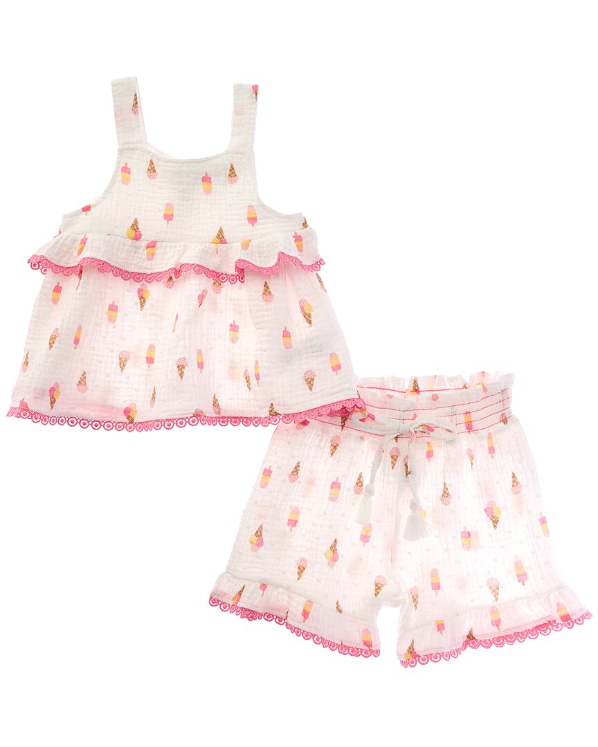 Rachel Zoe 2Pc Top & Short Set